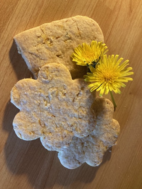 Wild Craft of the Month - Dandelion Shortbread